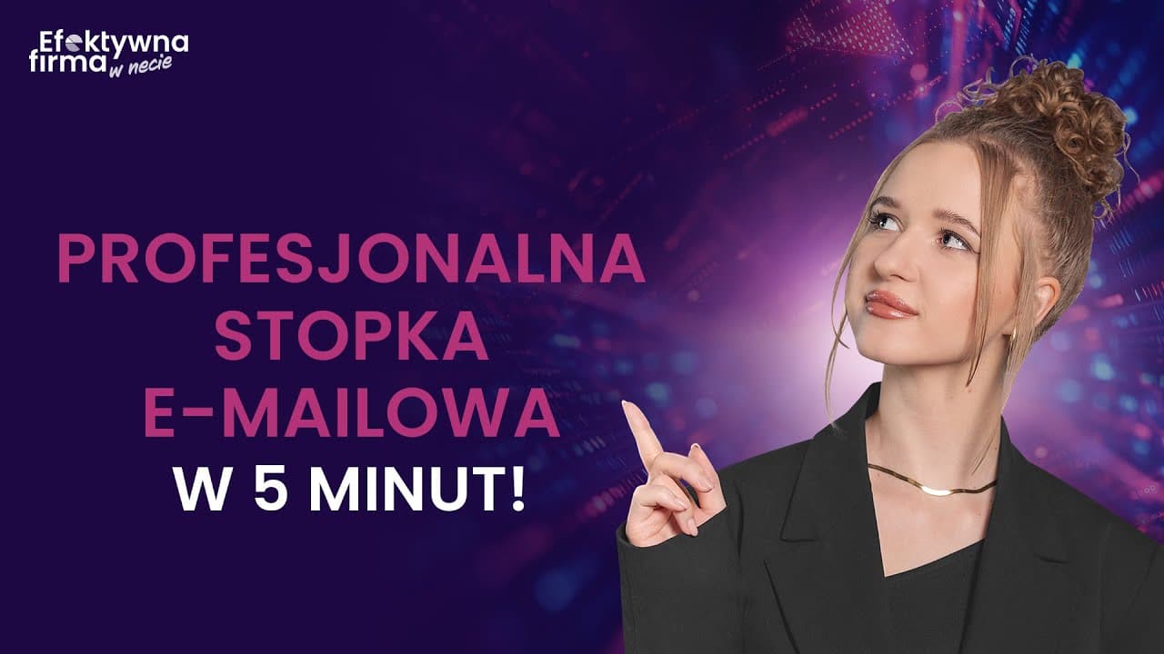 Jak stworzyć profesjonalną stopkę mailową? 