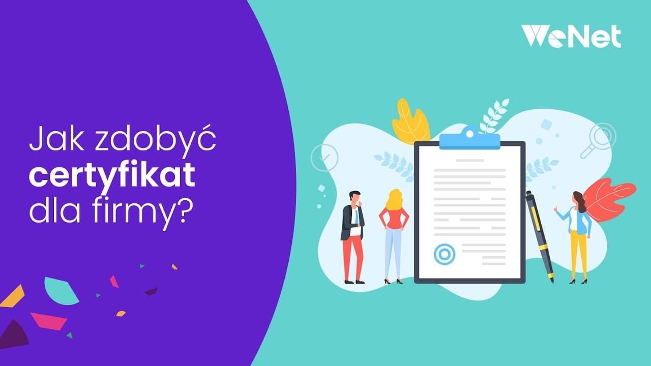 Jak zdobyć certyfikat dla firmy?