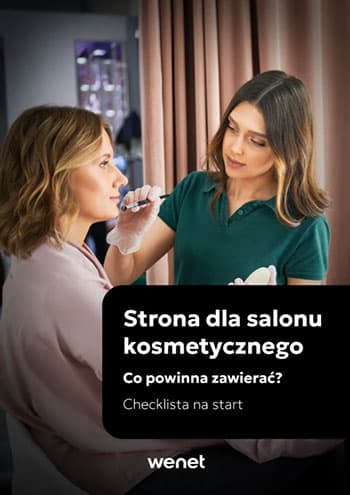 Strona dla salonu kosmetycznego – co powinna zawierać? Checklista na start