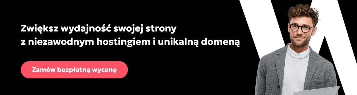 Hosting i domeny category - article CTA