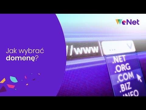 Jak wybrać domenę?