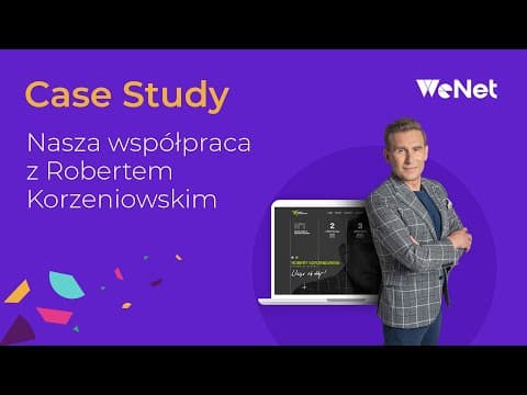 WeNet - Case Study Robert Korzeniowski