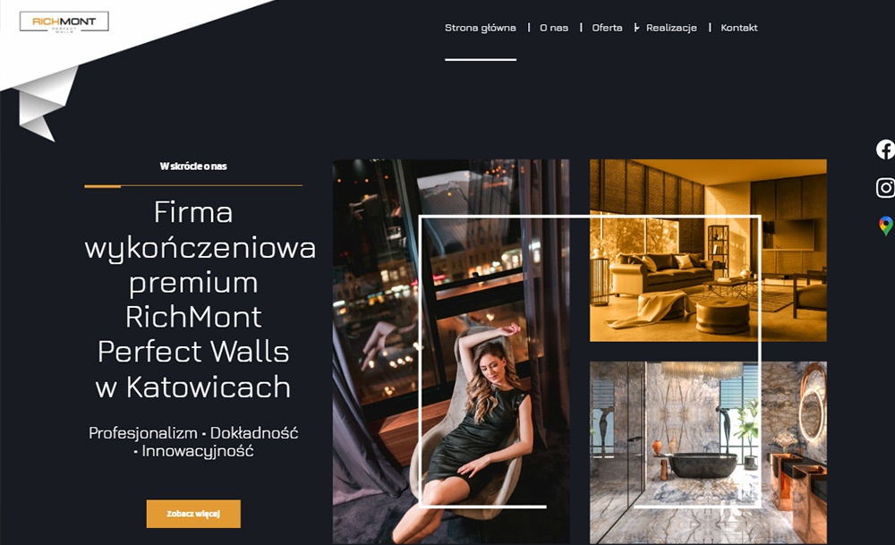 Firma remontowo-wykończeniowa Richmont Perfect Walls w Katowicach