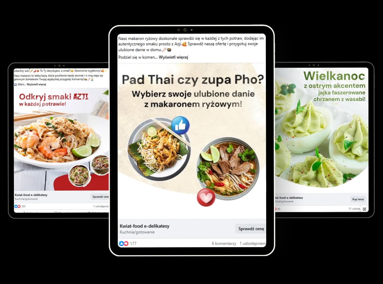 Kwiat-food e-delikatesy - strona Facebook