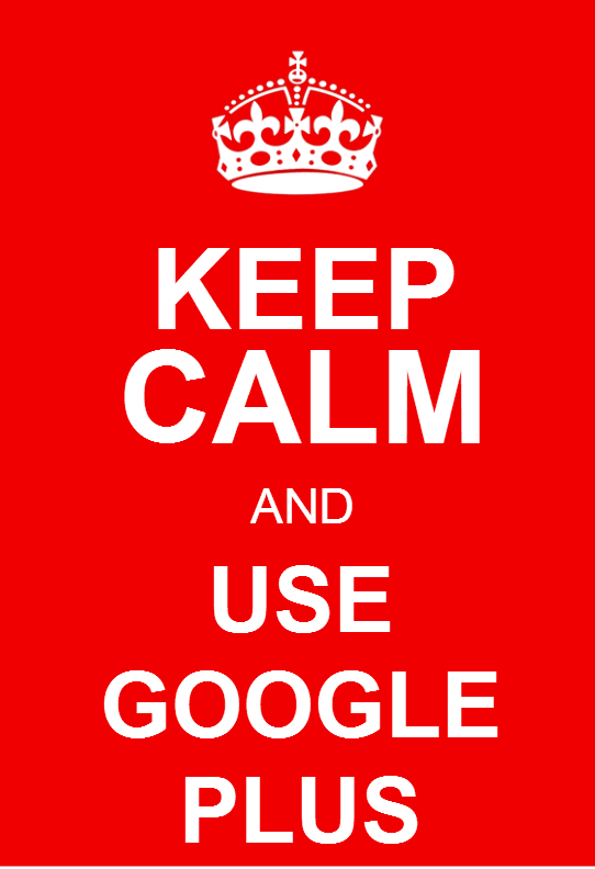 keep gdy nastąpi podział keep calm and use google plus